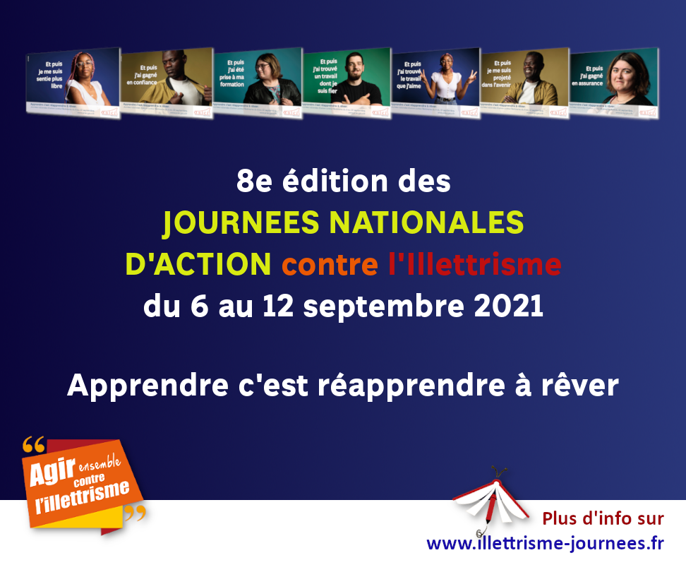 Journées Nationales d’Action contre l’Illettrisme (JNAI) 2021